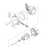 Makita G6100R Generator Spare Parts